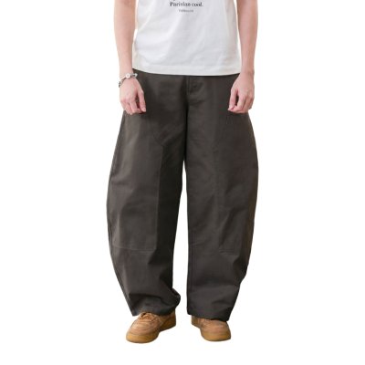 Barrel Cotton Pants